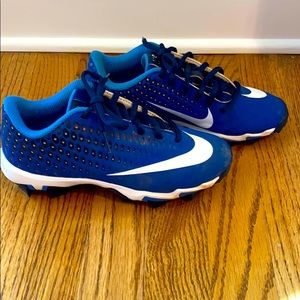 Nike baseball cleats. Size 3y